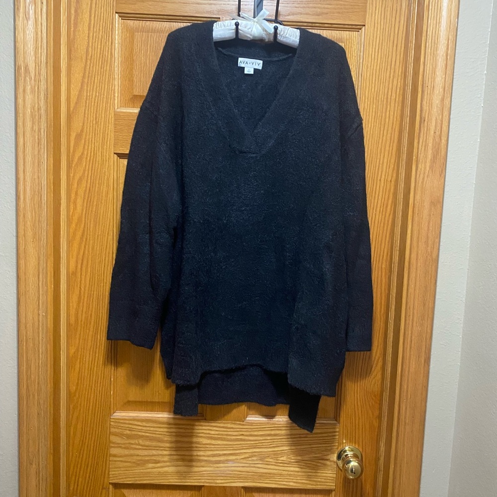Women’s Cozy Black Sweater